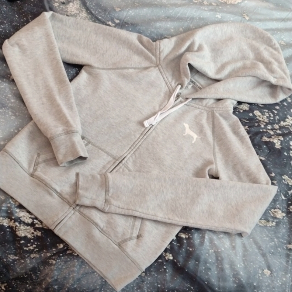 VS PINK ZIP UP